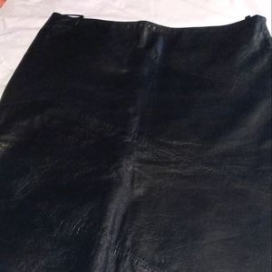 LONDON LEATHER SKIRT SIZE 12